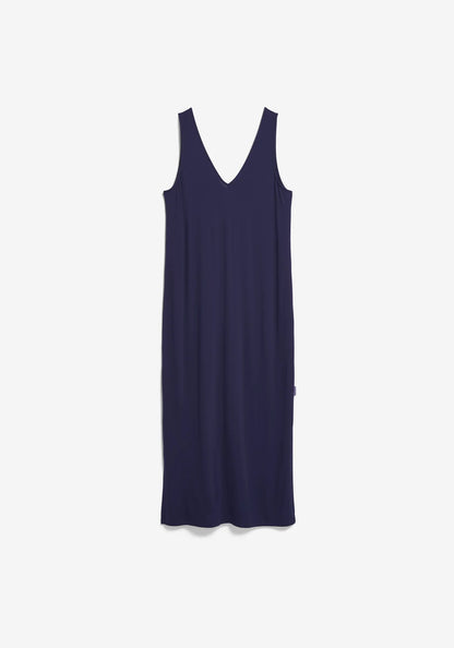 SLEEVELESS  JERSEY-MIDI-KLEID LENZING™ ECOVERO™ Viskose Mix