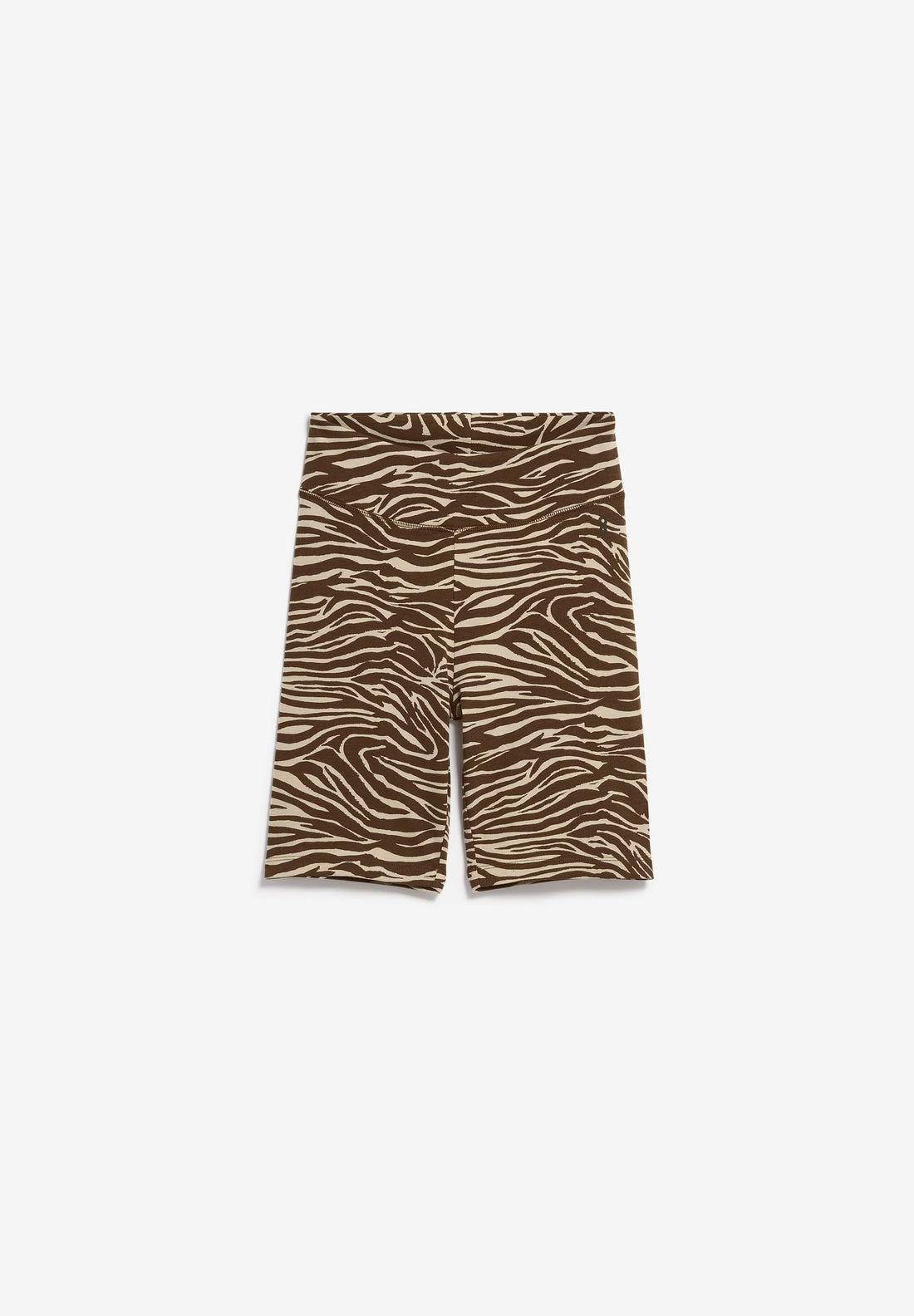 NEDAA ZEBRA MUSTER SHORTS Bio-Baumwoll Mix