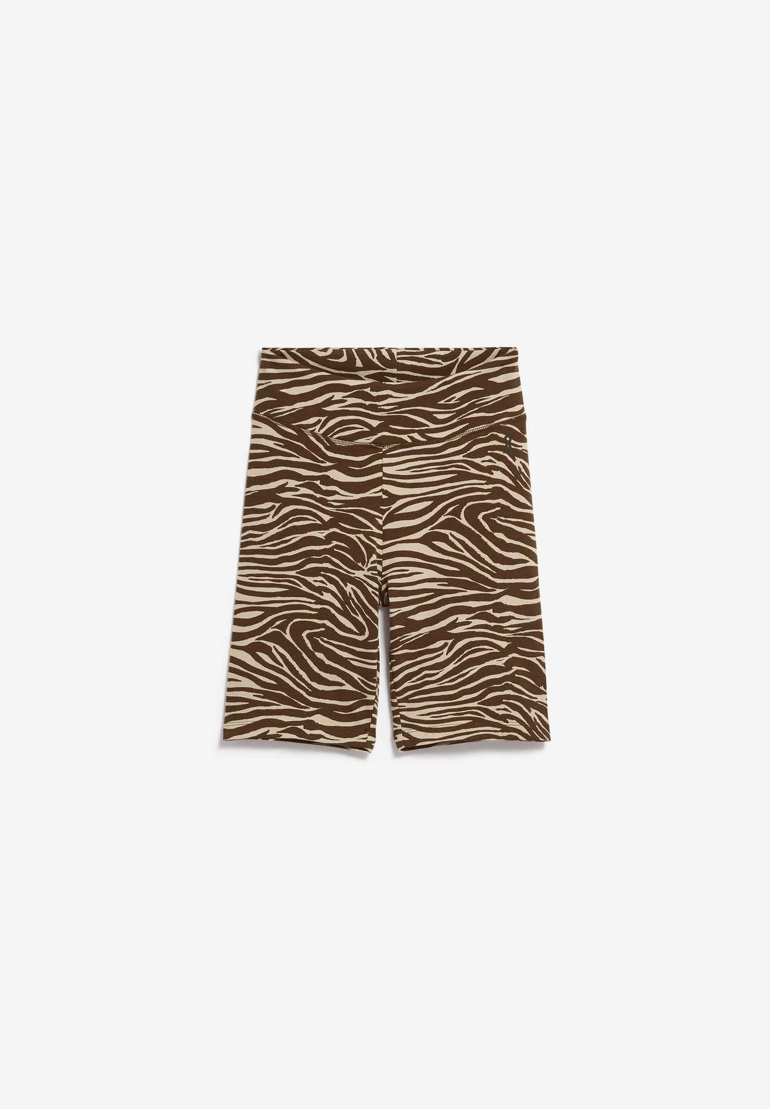 NEDAA ZEBRA MUSTER SHORTS Bio-Baumwoll Mix
