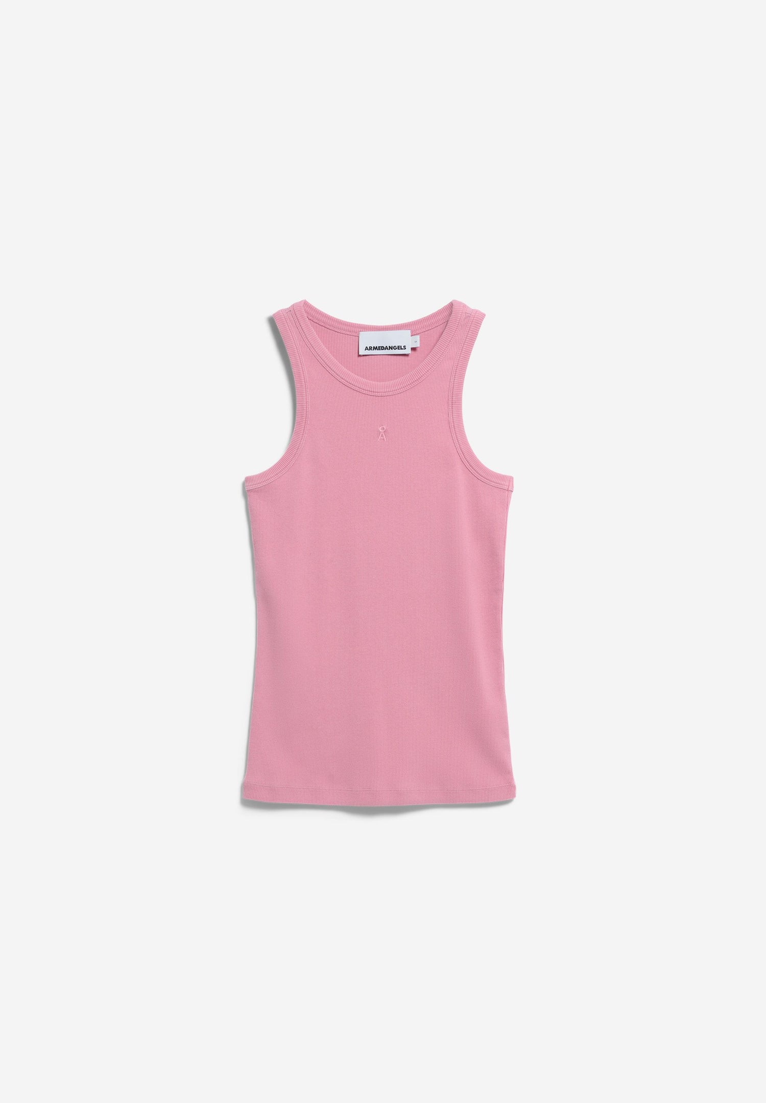 Gmt Dye Rib Top - washed berry