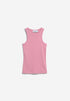 Gmt Dye Rib Top - washed berry