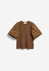 Puff Sleeve T-Shirt - dried palm