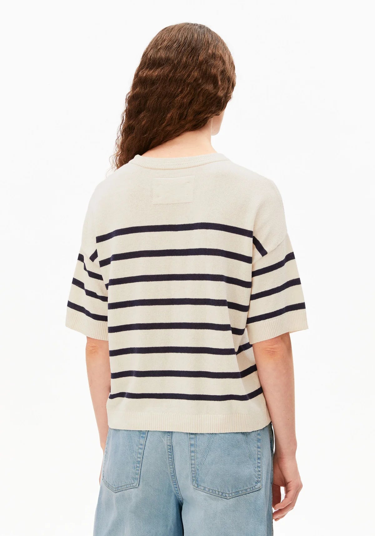 S SL LINEN BLEND KNIT SWEATER