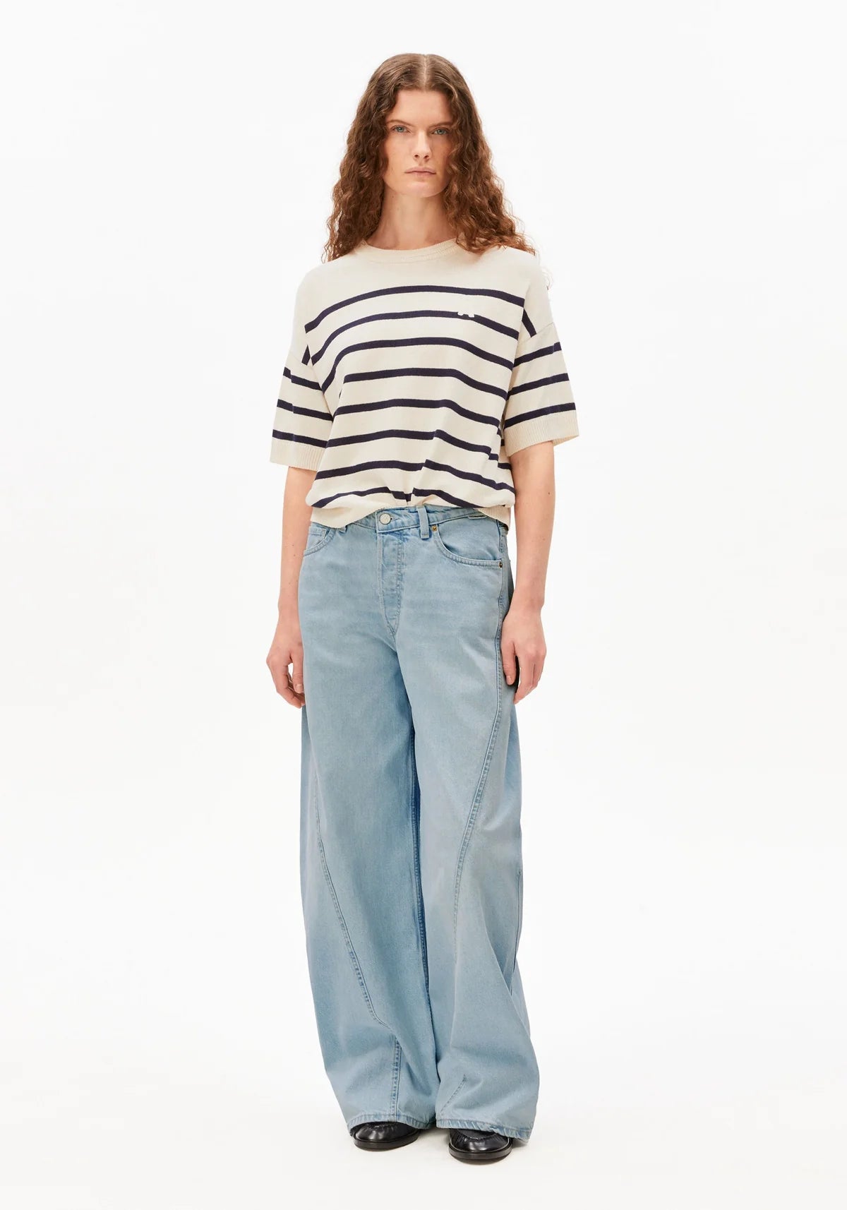 S SL LINEN BLEND KNIT SWEATER