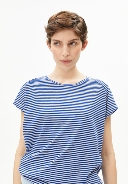 SLUB JERSEY STRIPE T-SHIRT