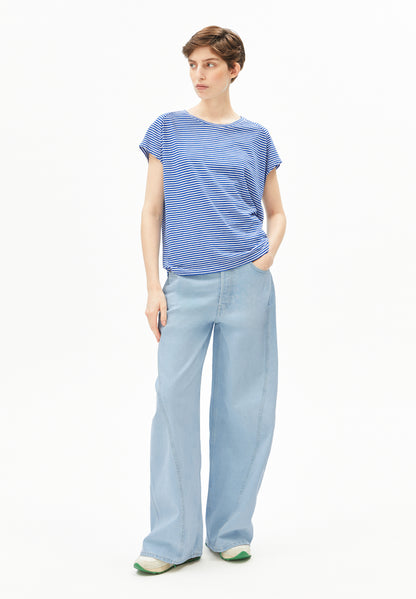 SLUB JERSEY STRIPE T-SHIRT