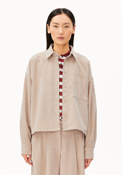 NALAANI CORDUROY BLOUSE