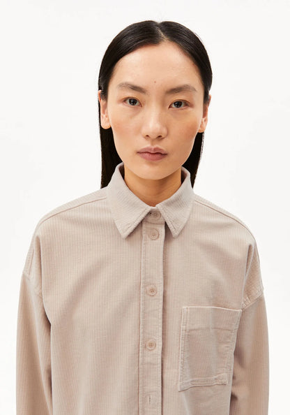 NALAANI CORDUROY BLOUSE