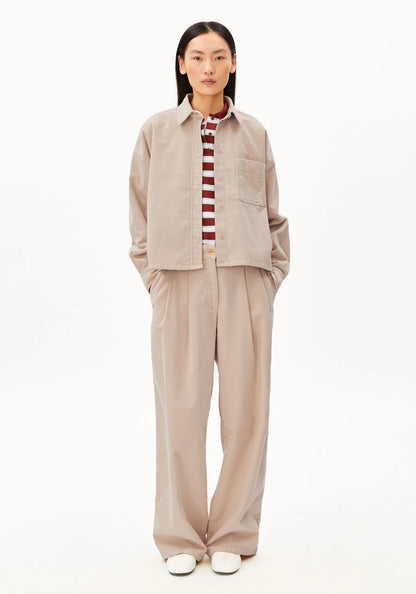 NALAANI CORDUROY BLOUSE