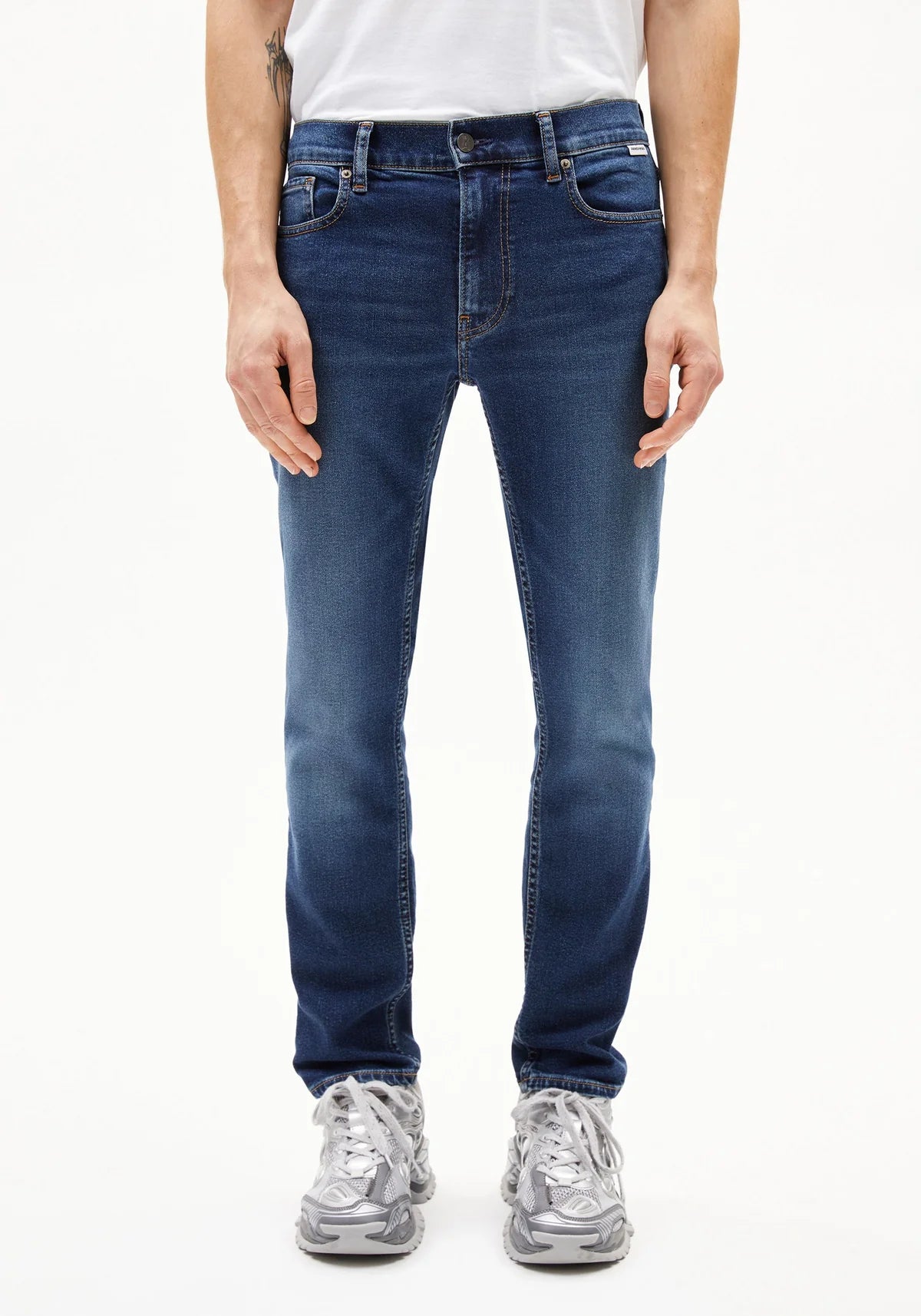 IAAN SLIM JEANS recycelter Baumwoll-Mix Comfort Stretch