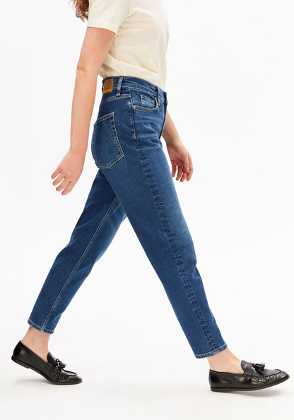 Mairaa Mom Jeans aus recycelter Baumwolle – Comfort Stretch
