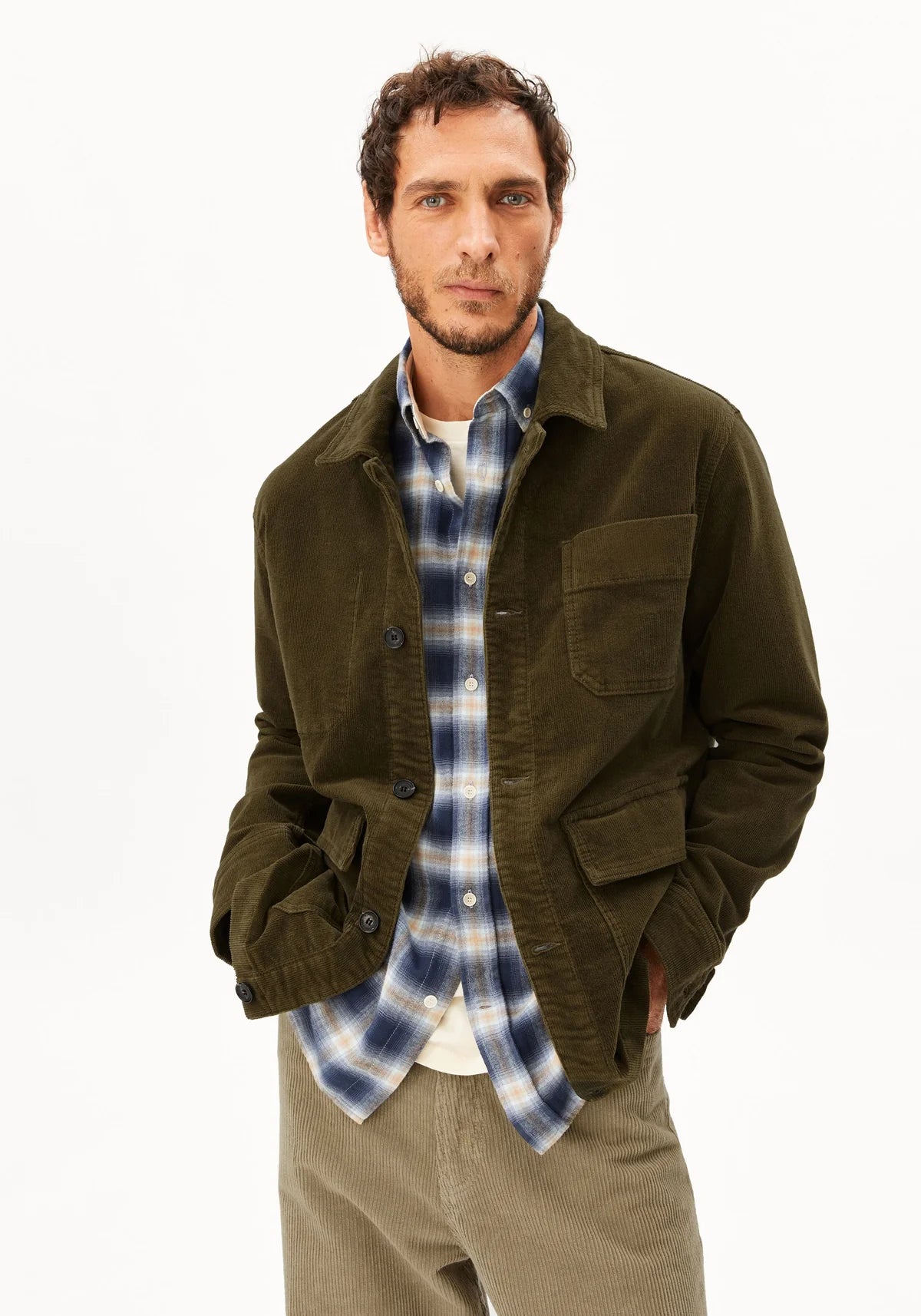 CORDUROY BAKERS BLAZER