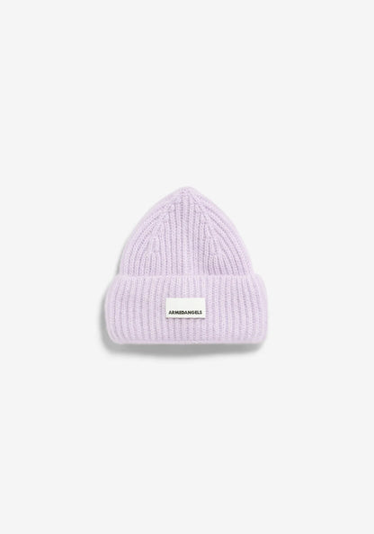 MOHAIR BLEND KNIT HAT W