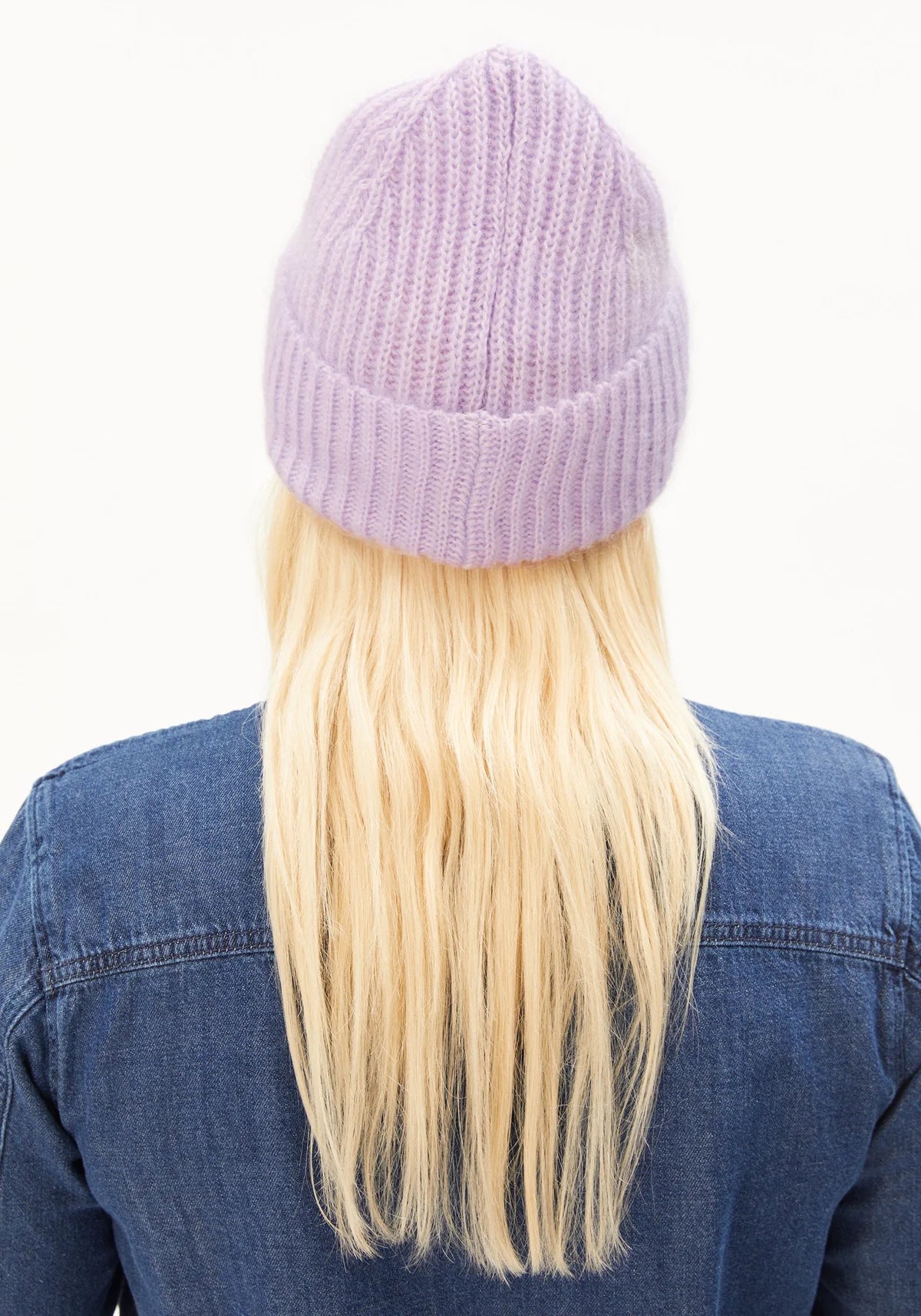 MOHAIR BLEND KNIT HAT W