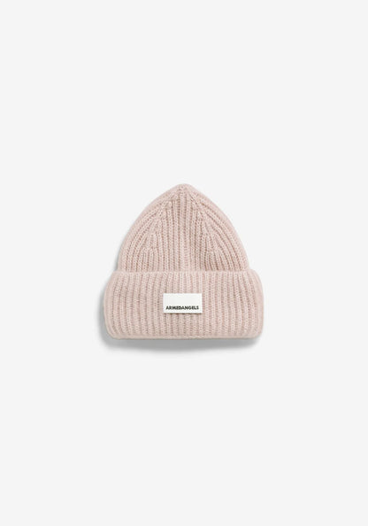 MOHAIR BLEND KNIT HAT W