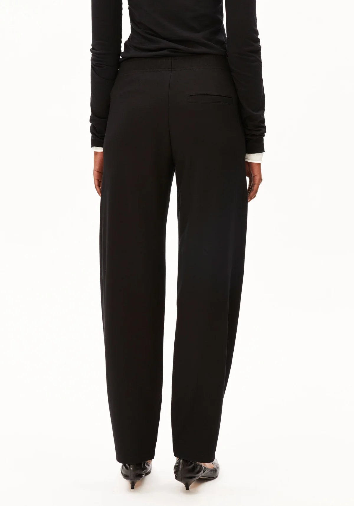 BASIC JERSEY BARREL PANT