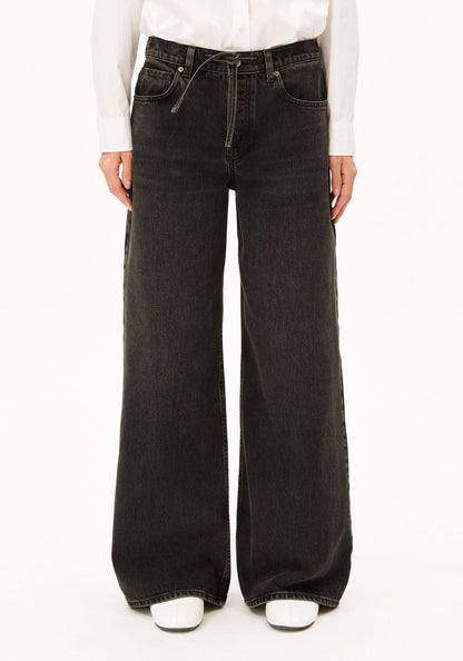 ASTRAEAAS MID WAIST WIDE JEAN