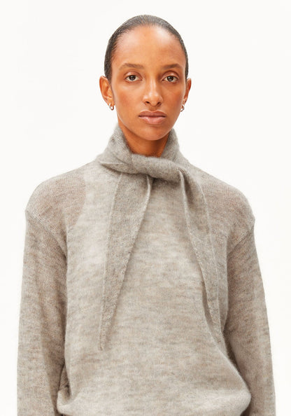 SMALL MOHAIR BLEND SCARF W