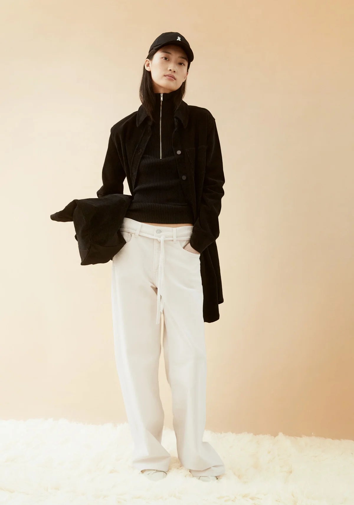 Astraeaas Mid Corduroy Pant – Oatmilk