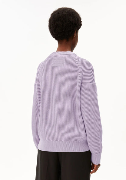 VANISÉ RIPPSTRICKPULLOVER 100% Bio-Baumwolle