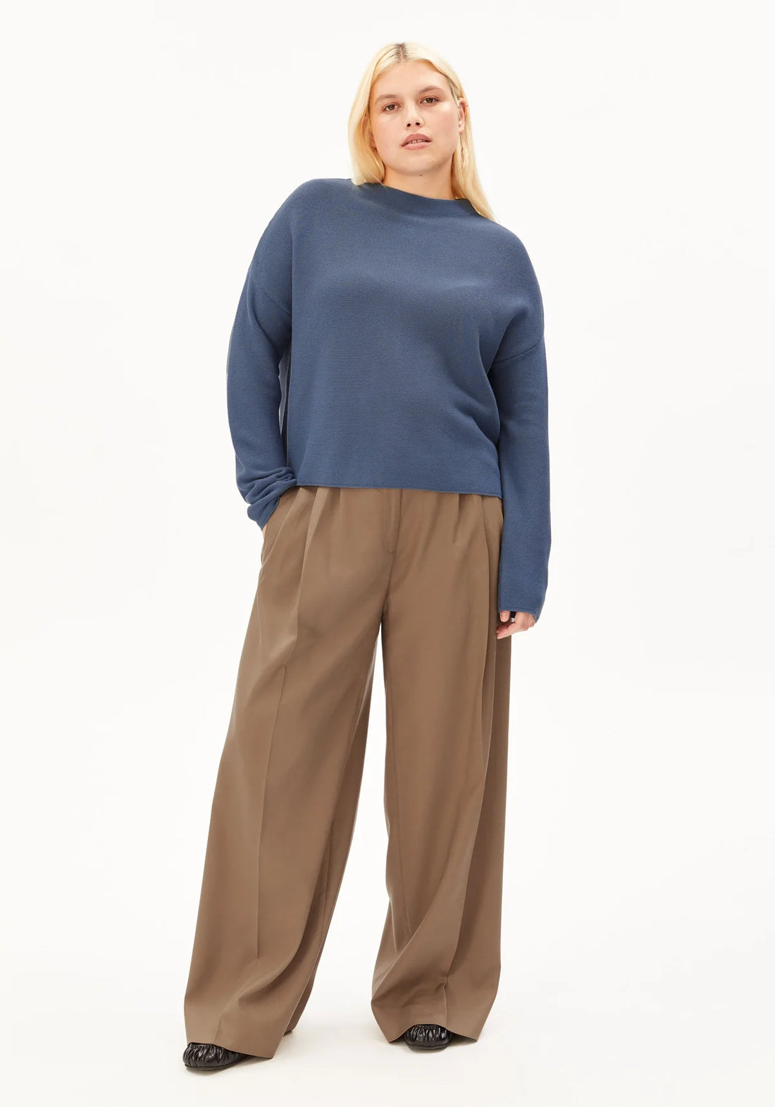Merinaa Links Sweater – dusty moon