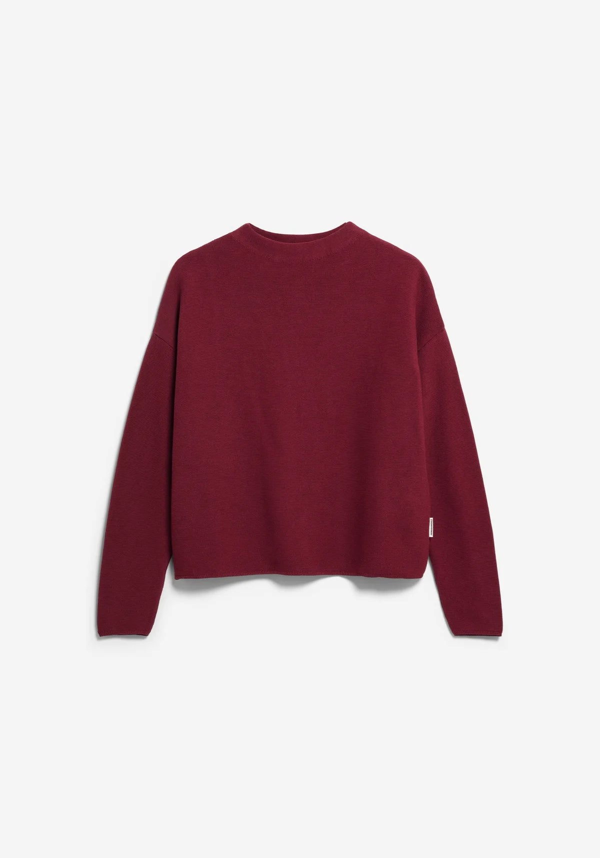 MERINAA LINKS LINKS STRICKPULLOVER 100% Bio-Baumwolle