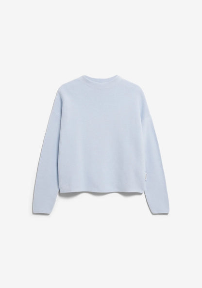 MERINAA LINKS LINKS STRICKPULLOVER 100% Bio-Baumwolle