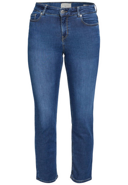 05:00 Straight Fit Jeans – Mid Waist Cropped