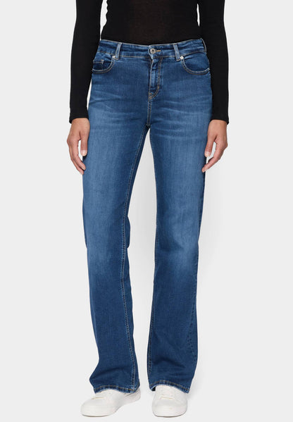 06:00 Wide Leg Jeans – Mid Waist