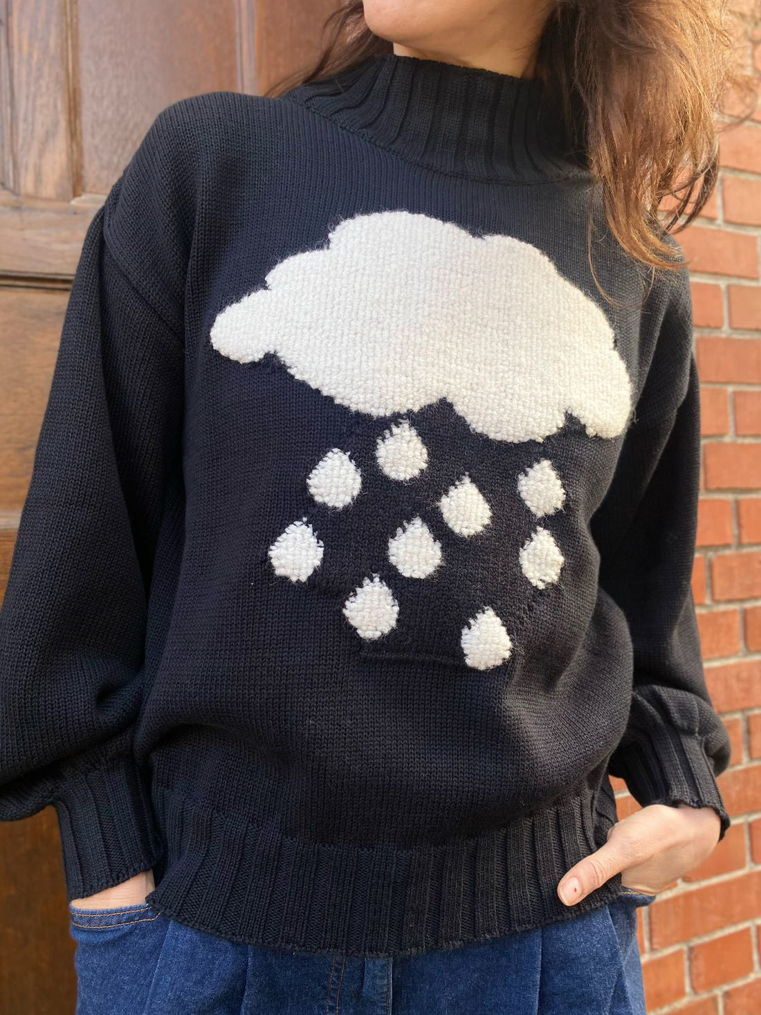 Strickpullover mit Wolke aus Bio-Baumwolle The Cloud Jumper