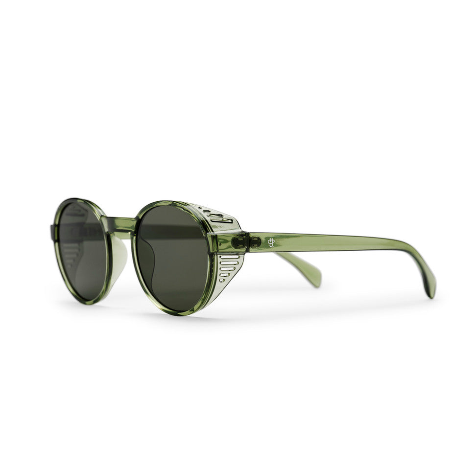 Sonnenbrille Rille in Forest Green / Green