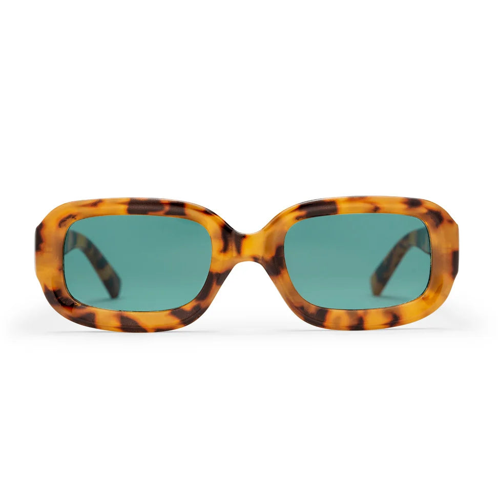 Sonnenbrille Havana – Leopard &amp;amp; Turquoise