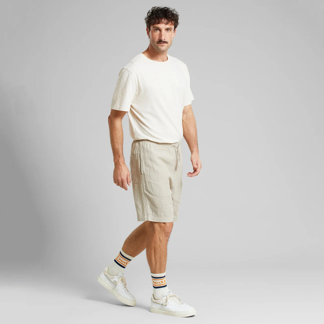 SHORTS VEJLE LINEN ECRU