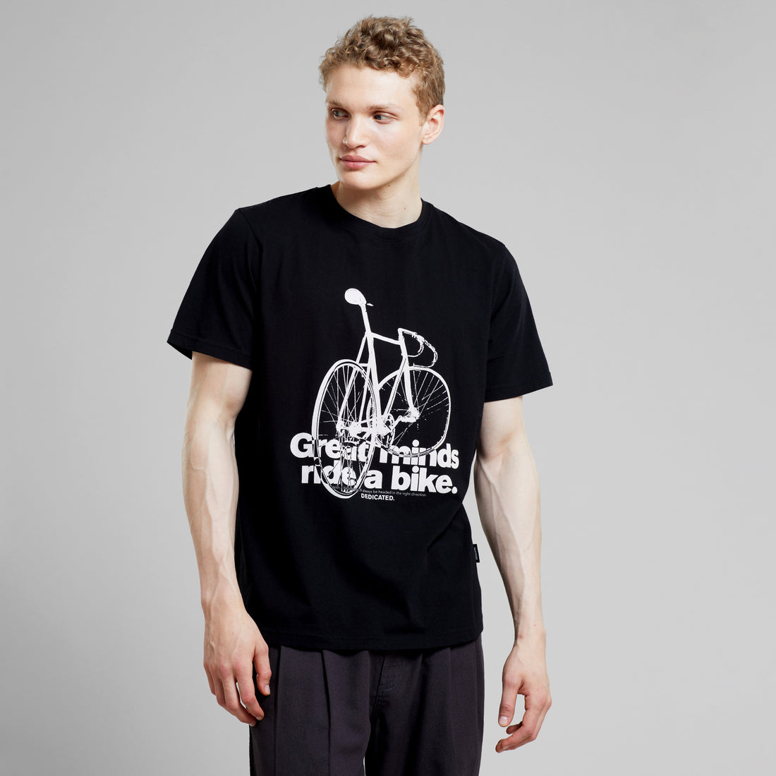 T-Shirt Stockholm mit Bike Mind Print