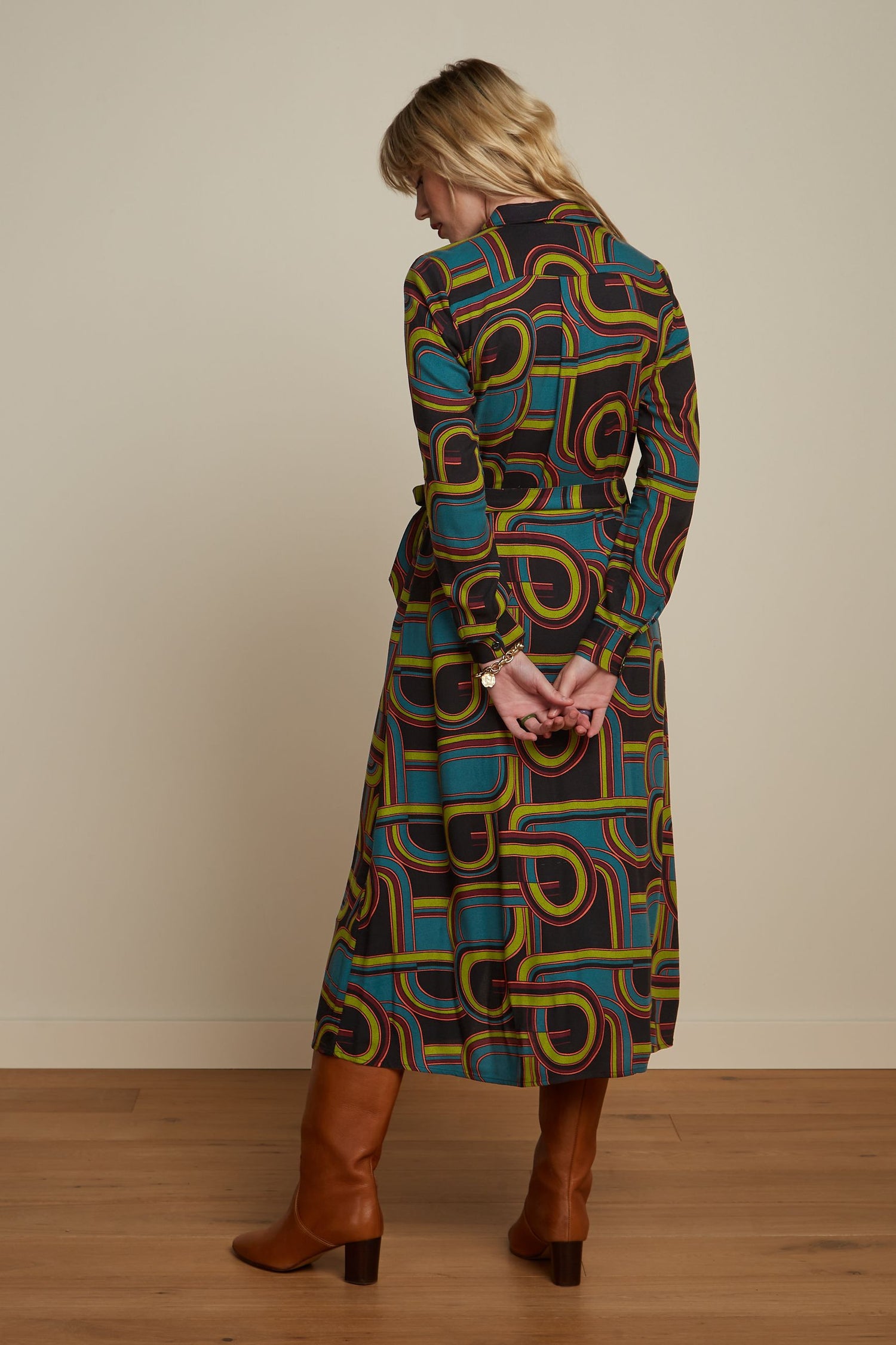Rosie Midi Dress Zappa