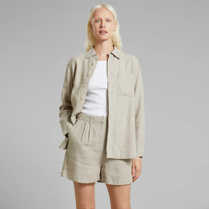 SHORTS DJUPVIK LINEN ECRU