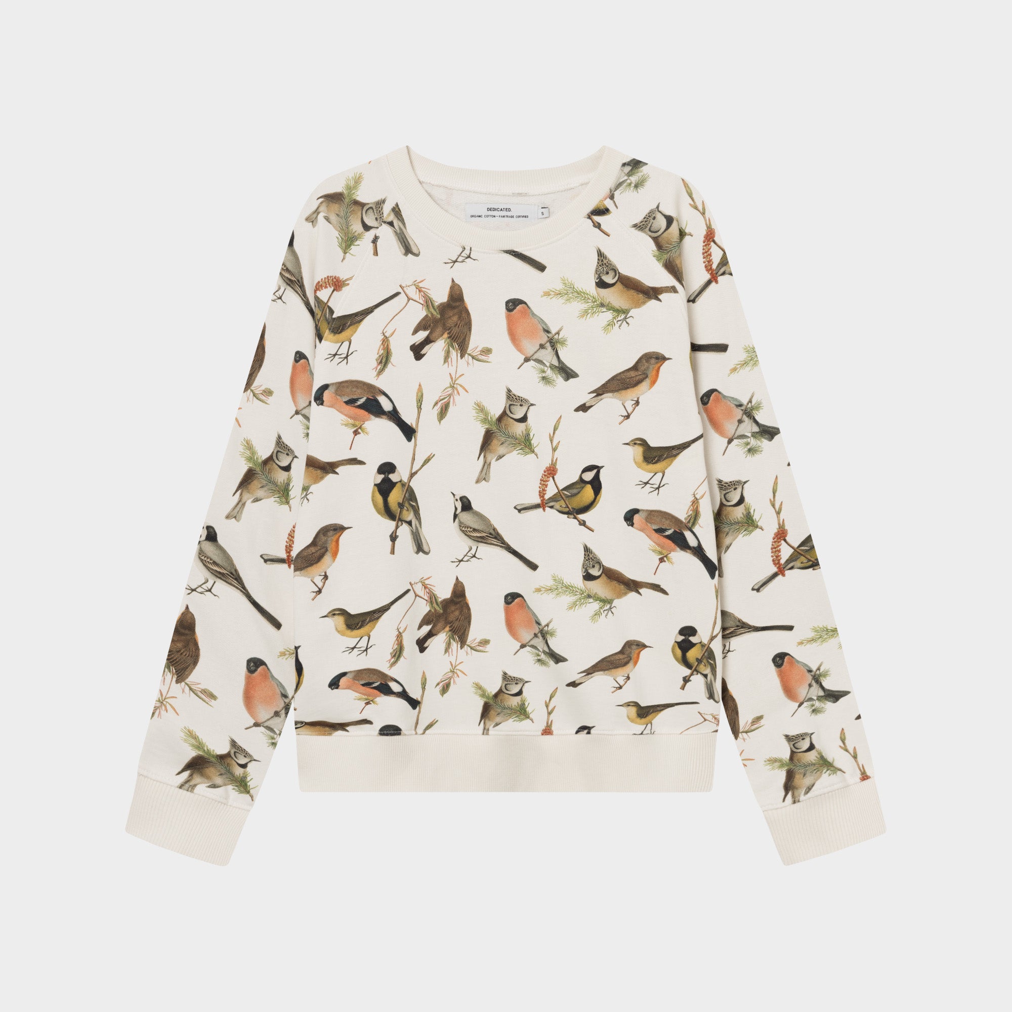 Sweatshirt „Autumn Birds“ – nachhaltiges Damen-Sweatshirt aus Bio-Baumwolle