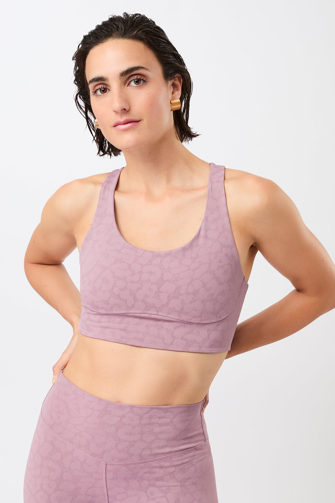 Sports Bra Printed – nachhaltiger Active Bra mit Medium Support