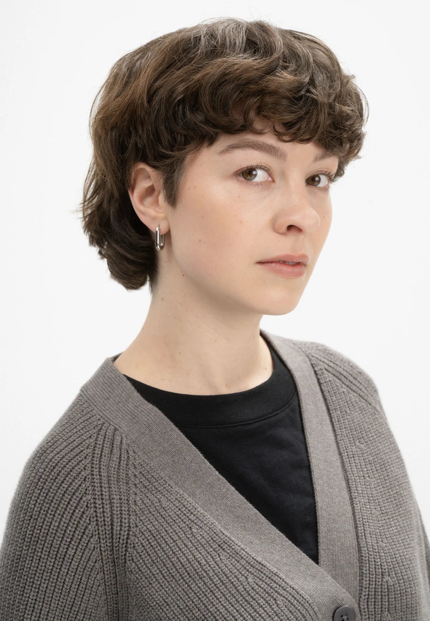 Rippstrick Cardigan BHUMA bear melange