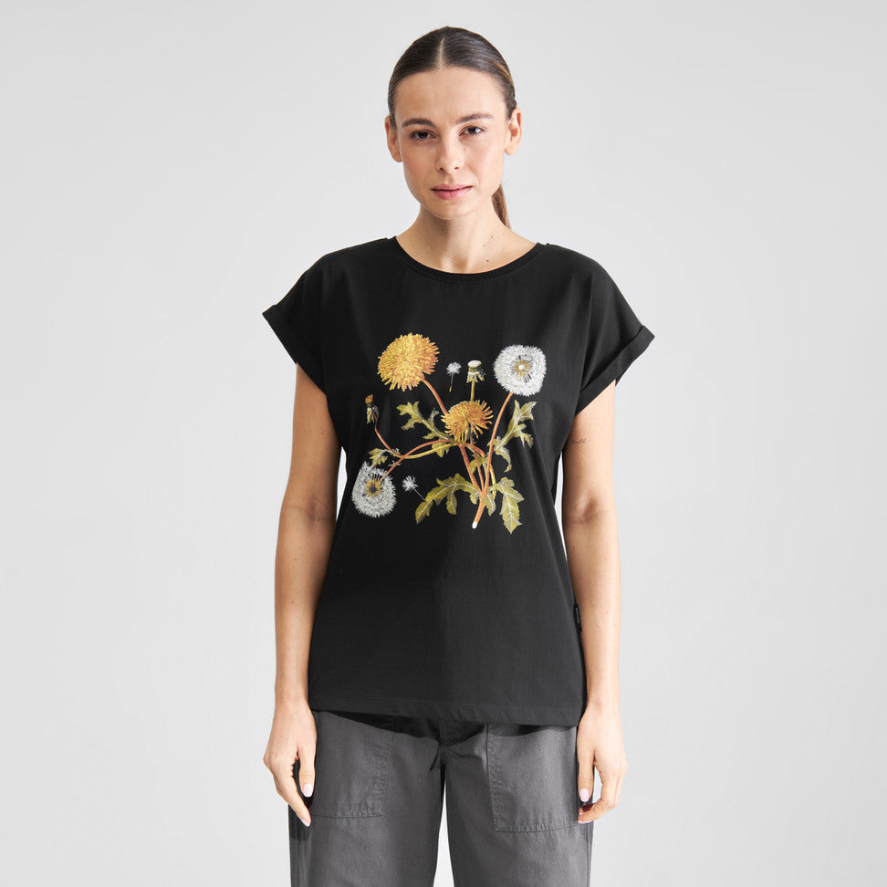 Visby T-Shirt – Figurbetontes Bio Baumwolle Shirt mit Print