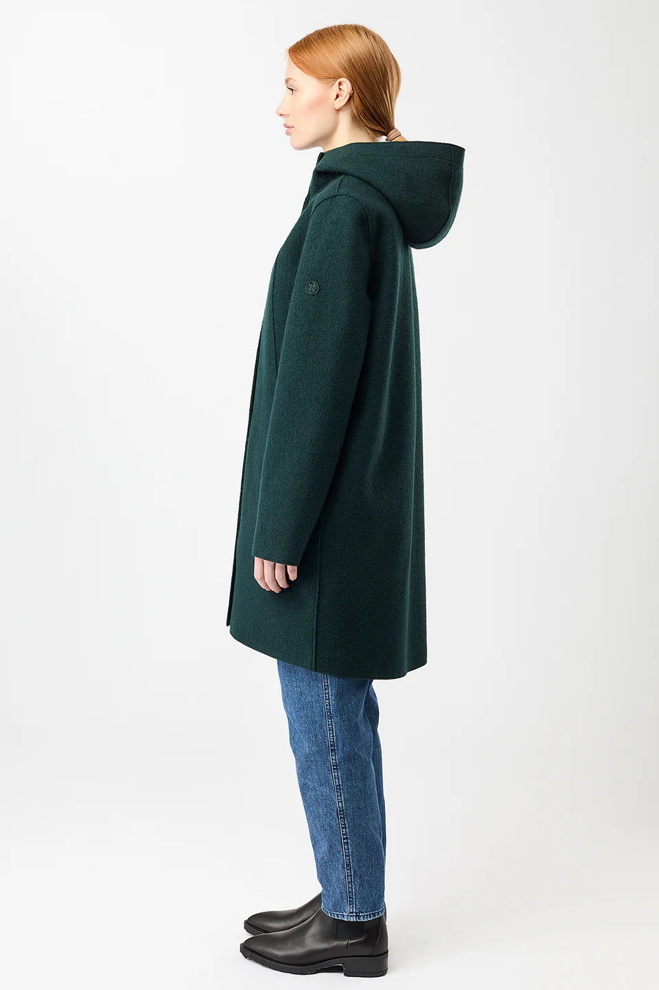 Women Coat Risana Cityparka aus Wolle mit Membran