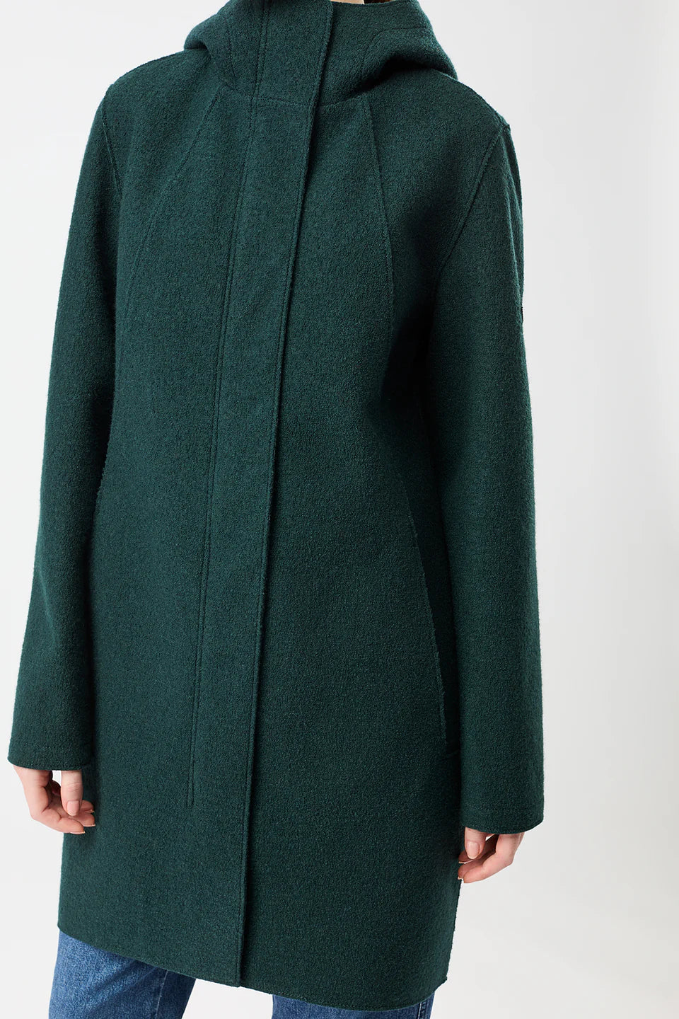 Women Coat Risana Cityparka aus Wolle mit Membran