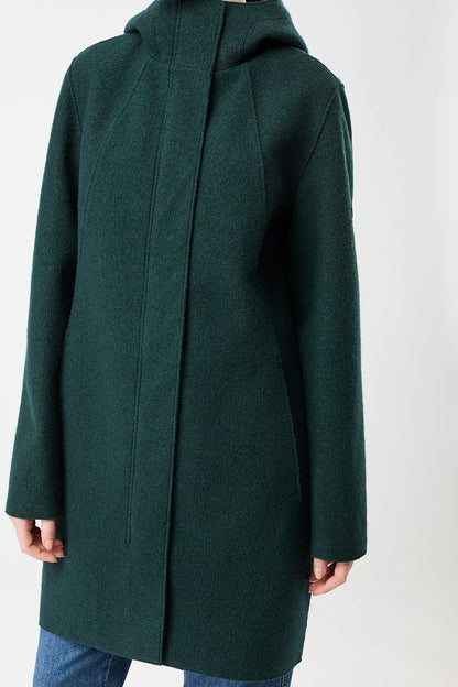 Women Coat Risana Cityparka aus Wolle mit Membran