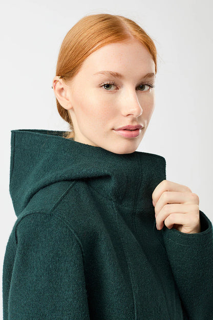 Women Coat Risana Cityparka aus Wolle mit Membran