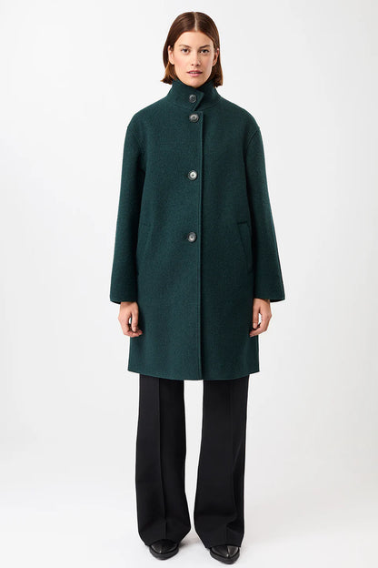 Women Coat Pennfield II everglades  Kurzmantel mit hohem Kragen