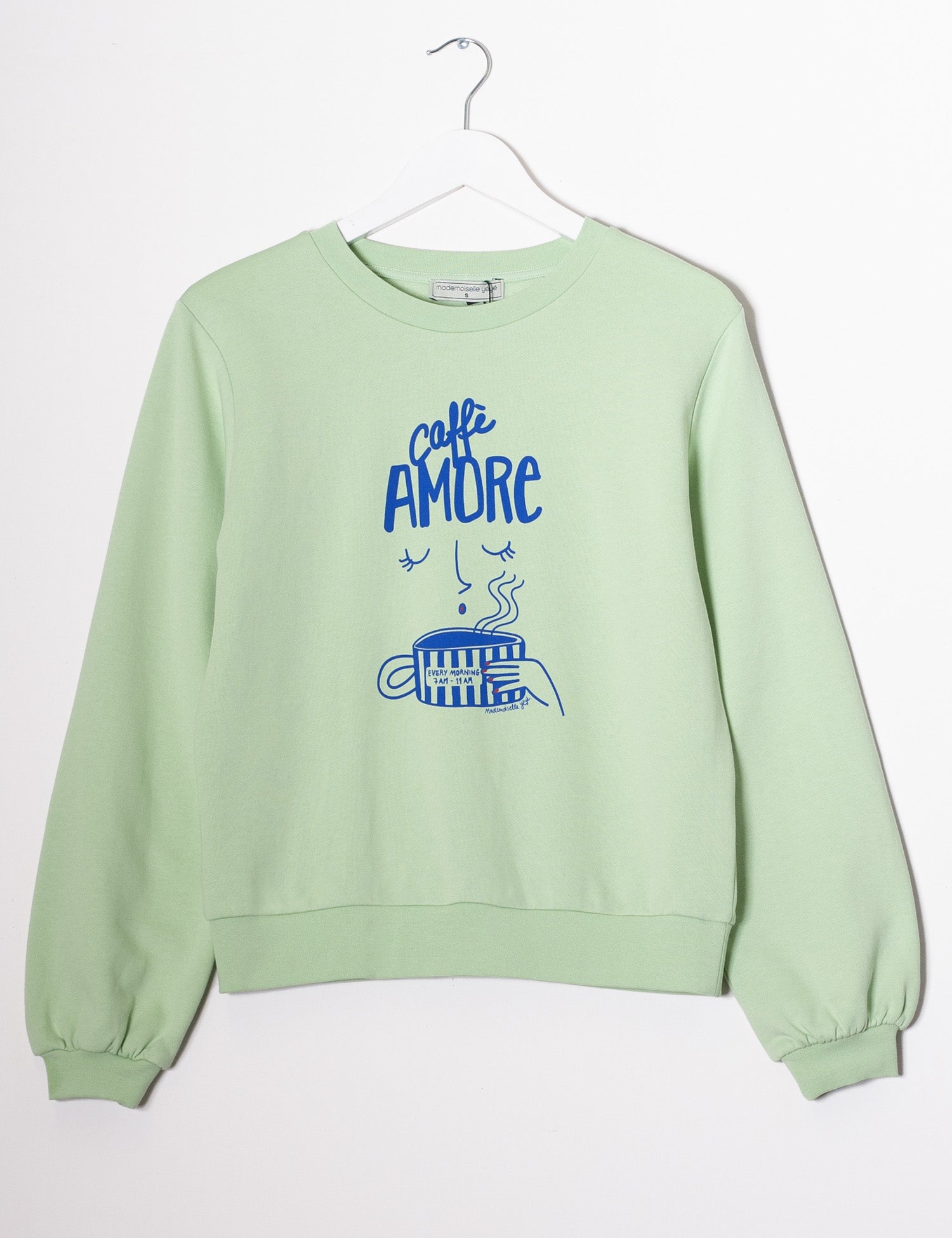 Sweatshirt aus Bio-Baumwolle Caffe Amore Sweatshirt