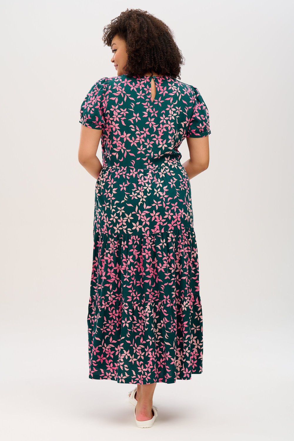 Batik Maxi-Kleid Portia