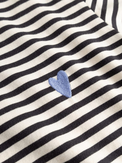 LONGSLEEVE ICONIQUE mit Stickerei aus Bio-Baumwolle