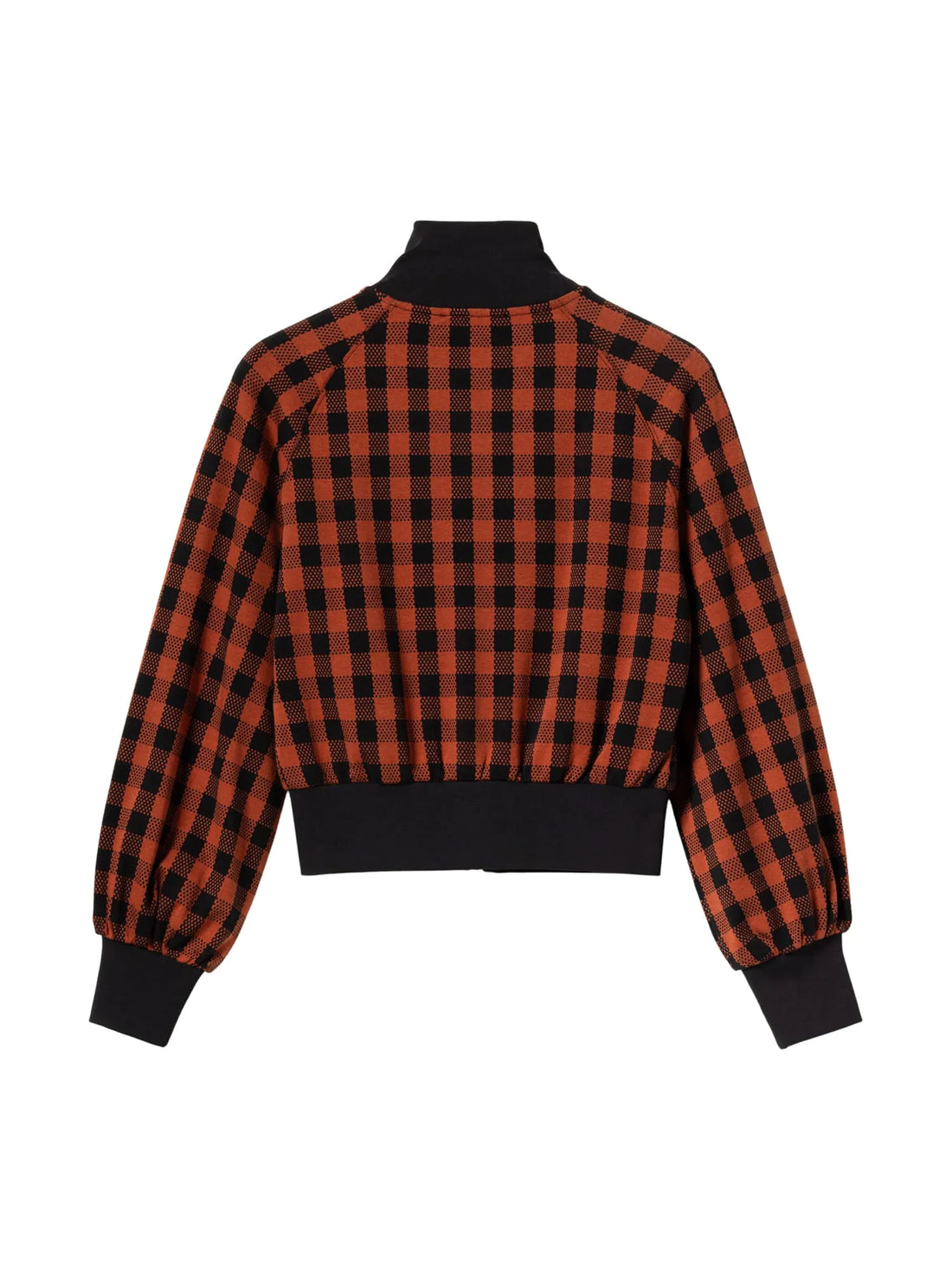 Strick Collegejacke aus Bio-Baumwolle Gingham Groove Jacket