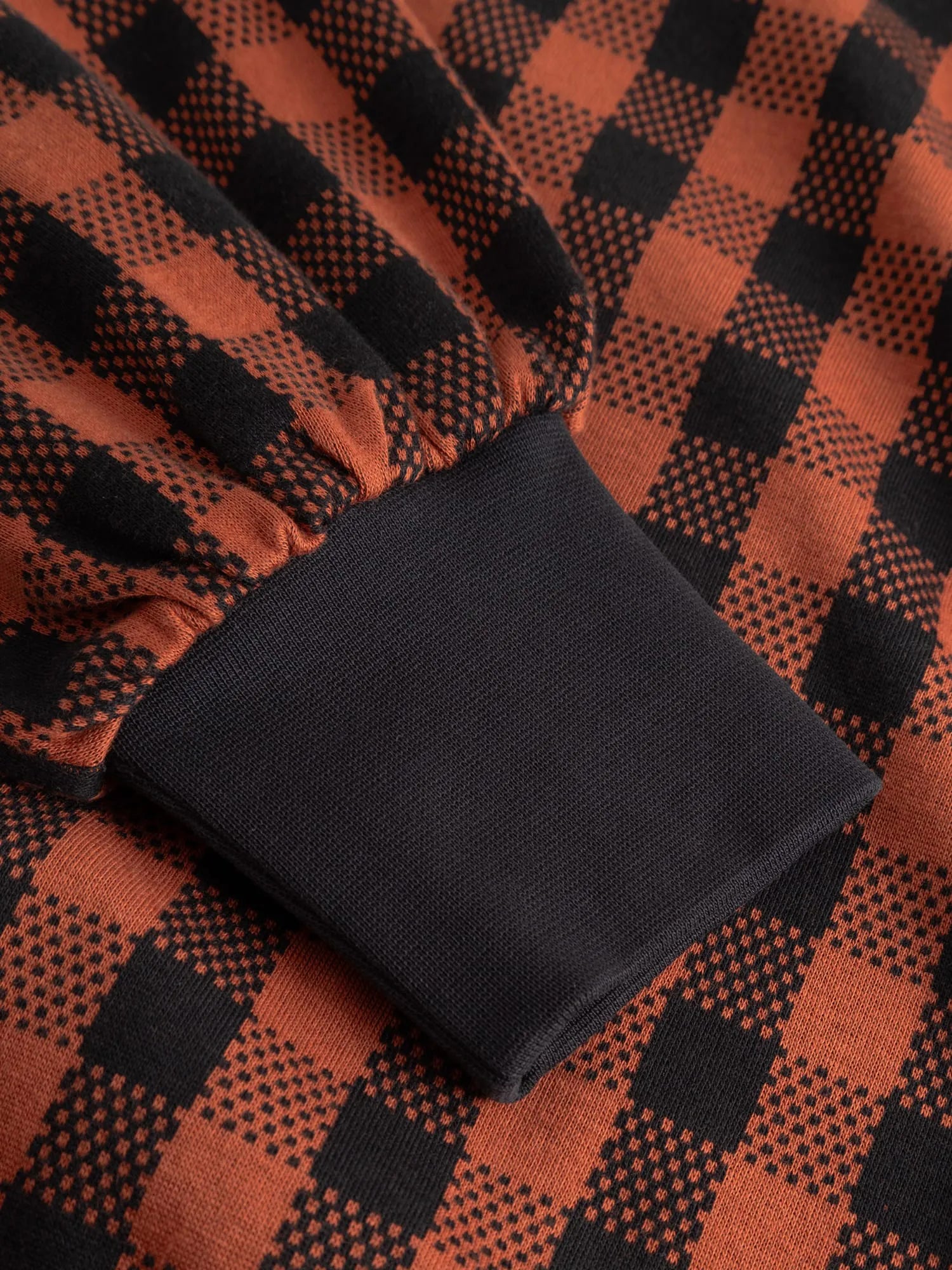 Strick Collegejacke aus Bio-Baumwolle Gingham Groove Jacket